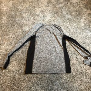 Black white and gray long sleeve